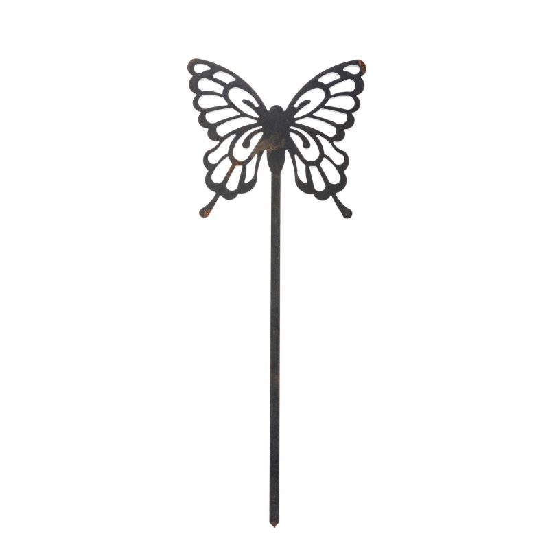 Schmetterling gezackt auf Stab