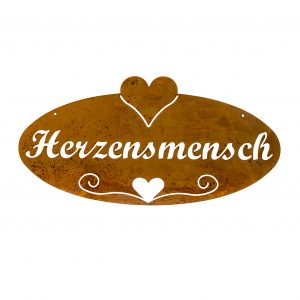 Eisnherz Tafel Herzensmensch Eisnherz